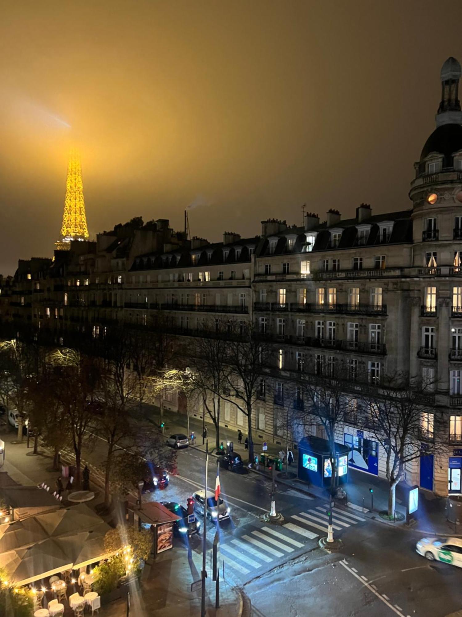 Vue Tour Eiffel Trocadero Apartamento París